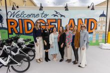 Explore Ridgeland Staff with New BikeShare, Mural and Visitors Center