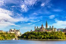 The Canadian Parliament in Ottawa