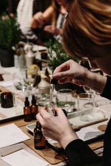 Autumn - bespoke scented candle workshop