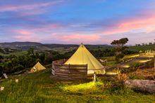 The Green Grocer Bell Tent