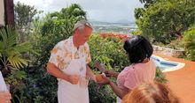 Cooking with Nicole Arthurton Dennis in Antigua