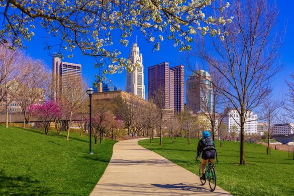 The Scioto Mile in Downtown Columbus