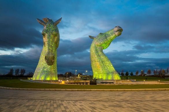 The Kelpies, Helix Park, marks its 10th anniversary in April 2024