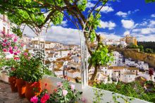 Setenil de las Bodegas in Andalusia, Spain