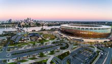 AC Milan and AS Roma at Optus Stadium