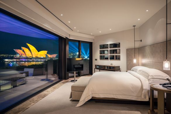 Sydney Suite with Vivid Lights on Opera House