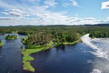 The silence of Arctic Retreat, in Swedish Lapland