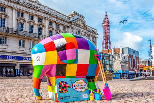 Elmer in Blackpool