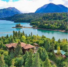 Stillpoint Lodge and the Kenai Mountains