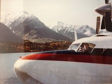 Jim Thurston piloting the Argosy in Alaska