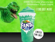 Ghostbuster Green Slime Frozen Fanta