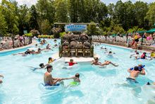 The lazy river at Idlewild & SoakZone in Pennsylvania's Laurel Highlands region is a great place to beat the summer heat.