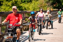 The Great Allegheny Passage in Pennsylvania's Laurel Highlands region draws more than 1 million users each year.