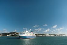 Balmoral cruising out of Dover