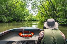 River cruise at Tabin Rainforest Lodge 