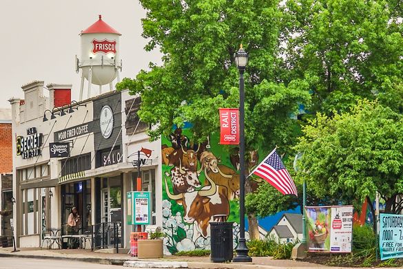 Frisco's downtown Rail District