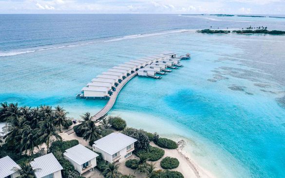 Holiday Inn Resort Kandooma Maldives is a favourite for Europeans with its 'affordable luxury' resort offering.