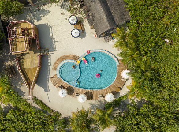 JW Marriott Maldives Resort and Spa Kids Club- Aerial