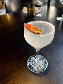 Citrus Burst cocktail, The Arborist, Geelong, Victoria, Australia