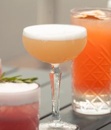 Peachy Keen cocktail, Wah Bah, Geelong, Victoria, Australia