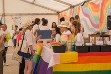 Pride celebrations in Lisbon’s Praça do Comérciol