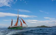 Pic shows Argyll-based Provident's owners, Steve Jones and Morag Slesser, getting her stocked and ship shape for her centenary voyage, as the Argyll and Isles Tourism Cooperative launches a new bid for their stunning destination on the west coast of Scotl