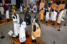 Grad Regalia exhibits