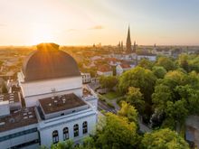 Sonne über den Dächern Oldenburgs