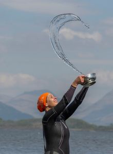  Emma MacDonald, owner of Wild Hebridean Swimming, launches the Argyll and Isles Tourism Cooperative’s new drive to revive the ancient healing properties in the heartland of the historic Gaelic kingdom of Dál Riata – the coast of the Gaels - now known as 