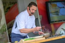 Damian Brown - Chesil Rectory at Winchester Food Festival 