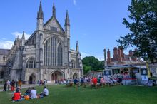 Winchester Food Festival - Cathedral Outer Close 