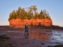 Burntcoat Head, Bay of Fundy, Nova Scotia