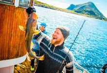 Fishing trip from Svolvær, Lofoten,  Norway 