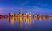 Perth's city skyline