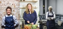 Pictured (l-r): Close friends Nieves Barragán Mohacho, Angela Hartnett and Lisa Goodwin-Allen will host a six-hand dinner together in October at The Datai Langkawi.