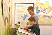 The Wade Bourne Nature Center is filled fun and educational environmental activities.