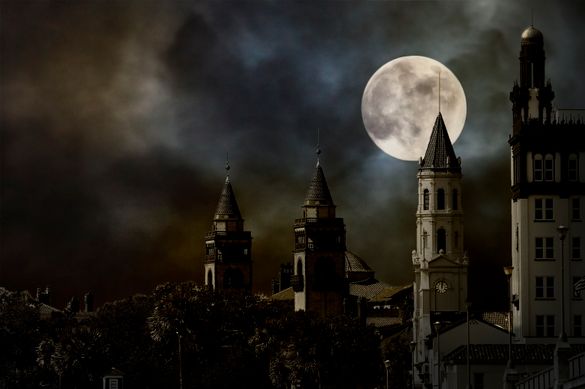 Full Moon over St. Augustine 