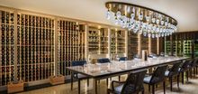 Decanter underground wine cellar at The St. Regis Maldives Vommuli Resort