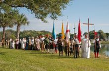 Reenactment of Sept.8 1565 Landing in St. Augustine 