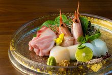 sashimi, dinner set menu, Loka