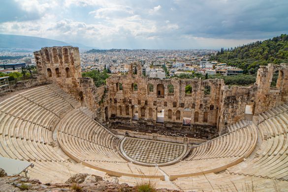 Odeon of Herodes Atticus in Athens