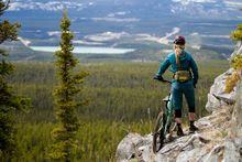 Mountain biking in the Yukon, Canada