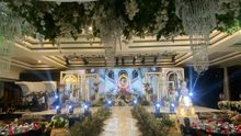 Wyndham Opi Hotel Palembang wedding setup