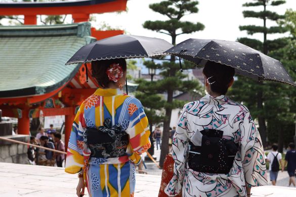 Romon Gate, Fushimi Inari, Kyoto, Japan