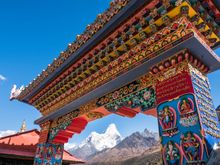 Thyangboche Monastery, the spiritual heart of the Khumbu region