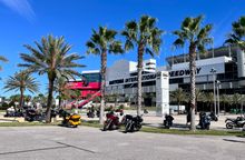 Daytona International Speedway is one of the locations for the MotoPassport Scavenger Hunt for Biketoberfest® on Oct. 17-20 in Daytona Beach.