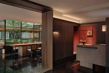 Garden pavillion reception area