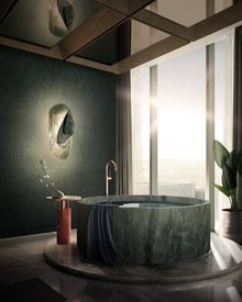 Bathroom rendering