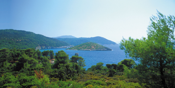 Atsitsa Bay, Skyros, Greece