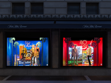 Visit West Hollywood's window display at the Saks Fifth Avenue New York flagship, open until October 29, 2024